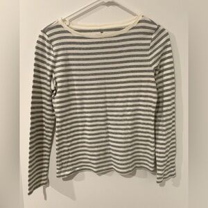 Talbots long sleeve striped shirt